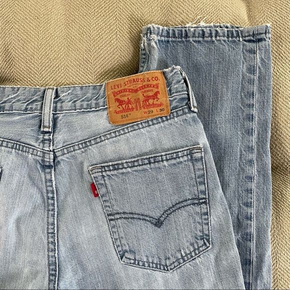 Levi's Denim - Levi’s 514 Mens Jeans Perfectly Broken In 29x29.5
